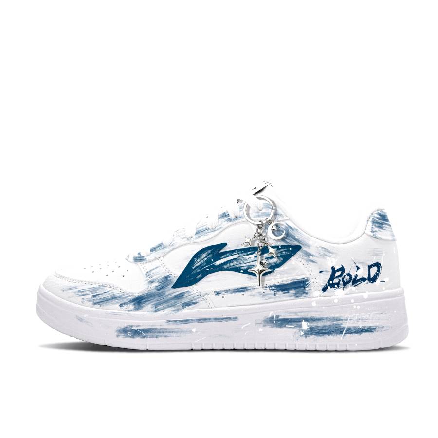Li-Ning Li Ning Floating Boat Skateboard Shoes Men's Low Top Purple