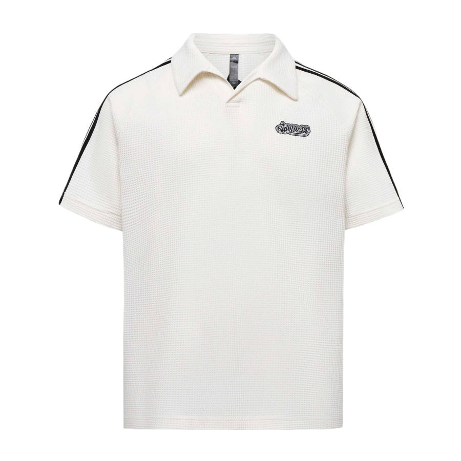 Adidas Adidas Sportswear Polo Shirts Men's Jade White Polo Collar Moderate Other