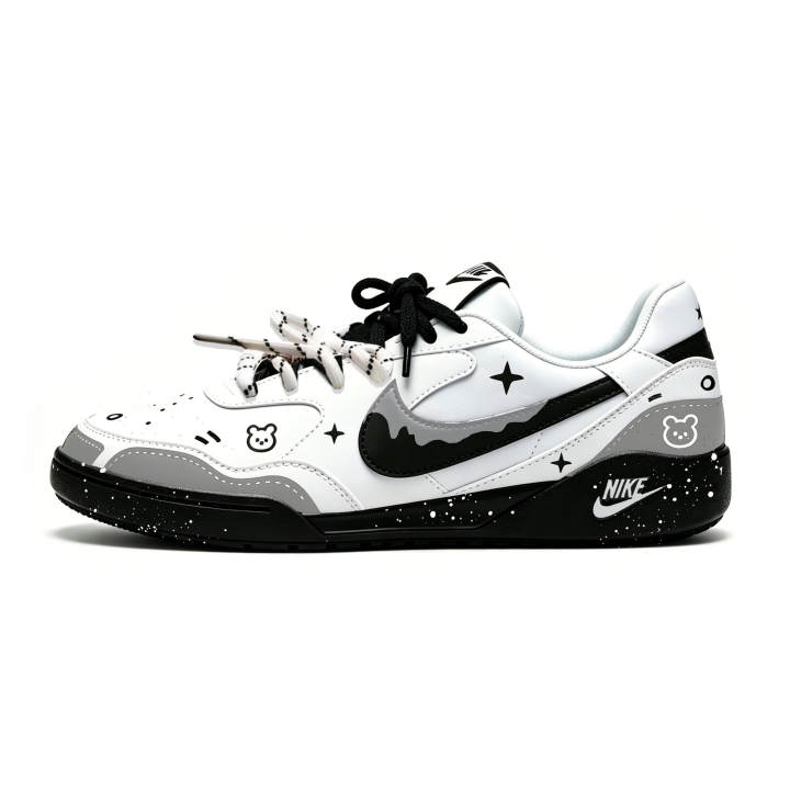Nike Nike Terra Manta Casual Shoes Unisex Low Top Black White Gray Colorway