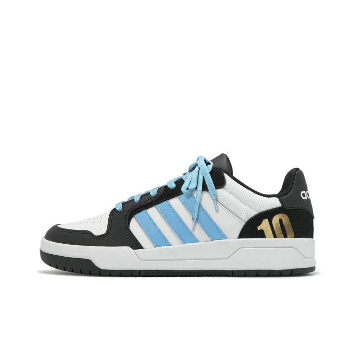 Adidas Adidas ENTRAP Skateboard Shoes Unisex Low Top Black/White/Blue