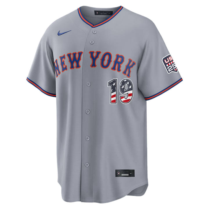 Nike Nike X MLB Baseball Jerseys Men's Gray Moderate