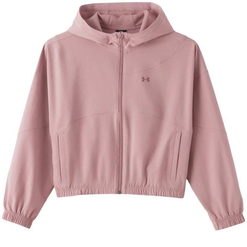 Under Armour Jackets Women's Pink Hooded Non Detachable Moderate Other