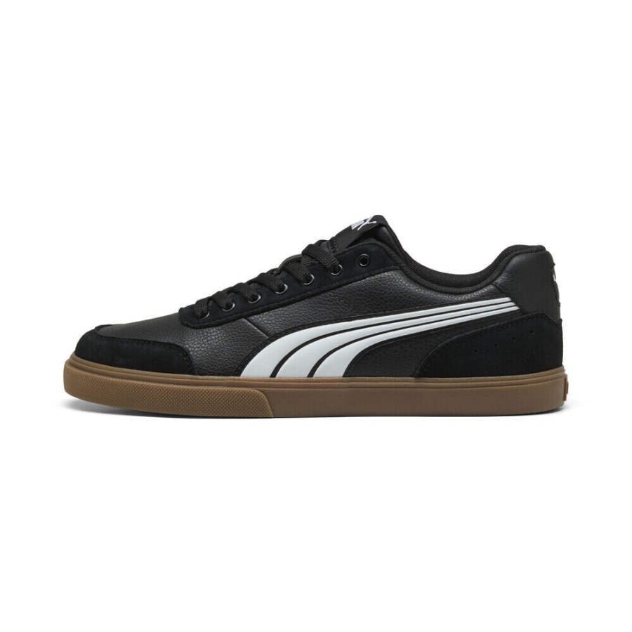 PUMA Court Skateboard Shoes Unisex Low Top Black