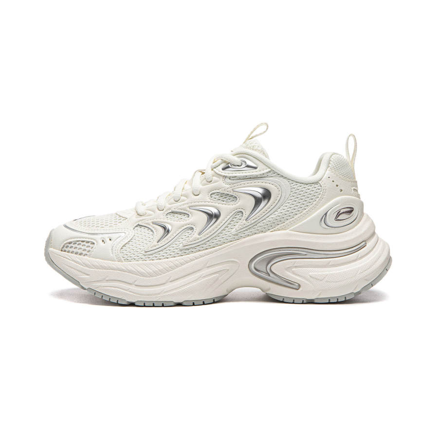 Li-Ning Li Ning Crescent Casual Shoes Women's Low Top Ivory