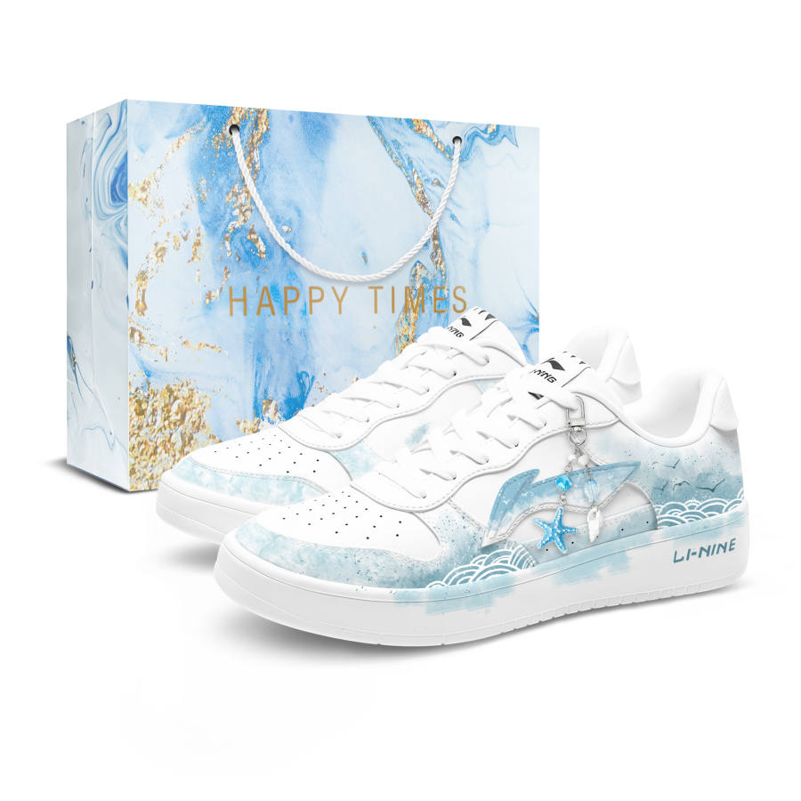 Li-Ning Li Ning Floating Boat Skateboard Shoes Unisex Low Top Teal