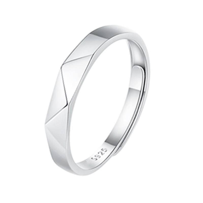 SEVEN COOK 925 Sterling Silver Rings Unisex Silver