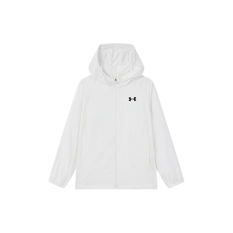 Under Armour Grade School Sun Protection Clothing Hooded Non Detachable Moderate Stretch