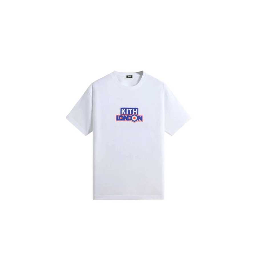 KITH KITH T Shirts Men's White Crew Neck Moderate