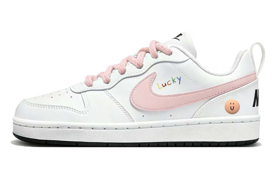 Nike Nike Court Borough 2 Skateboard Shoes Unisex Low Top White