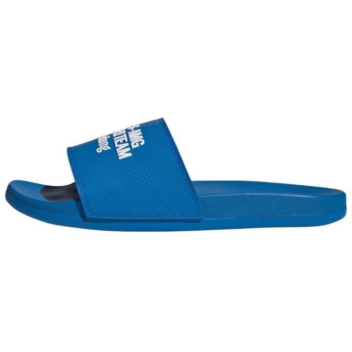 Adidas Adidas Adilette Comfort Slide Slippers Unisex Blue