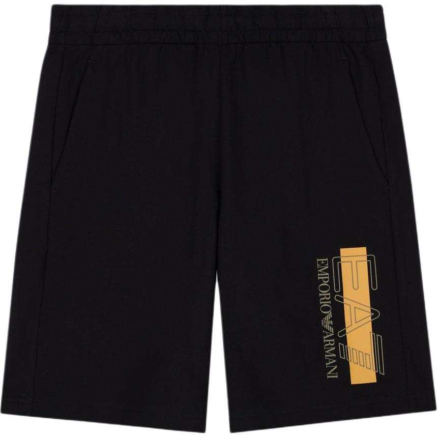 EMPORIO ARMANI EA7 Casual Shorts Men's Black Moderate
