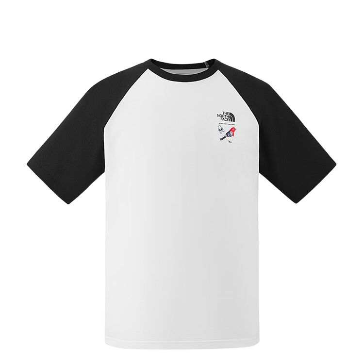 THE NORTH FACE Quick Dry T Shirts Unisex FN4/Snow Peak White Crew Neck Moderate