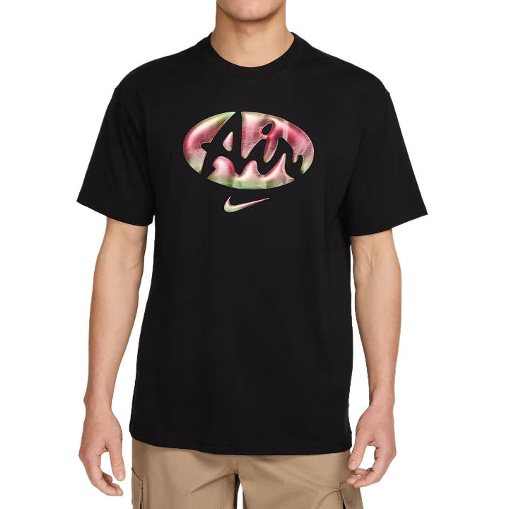 Nike Nike Sportswear T Shirts Men's Black Crew Neck Moderate