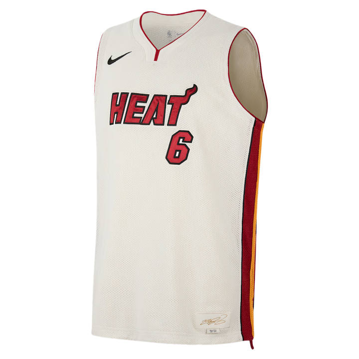 Nike Nike DRI FIT NBA Basketball Jerseys Men's Sail White/Durable Red V Neck Moderate