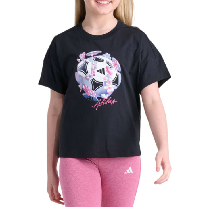 Adidas Adidas Kids T Shirts Crew Neck Moderate