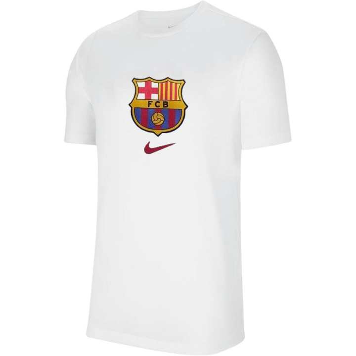 Nike Nike Barcelona Soccer Jerseys Men's White