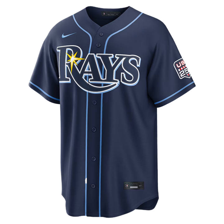 Nike Nike X MLB Baseball Jerseys Men's Marine Moderate