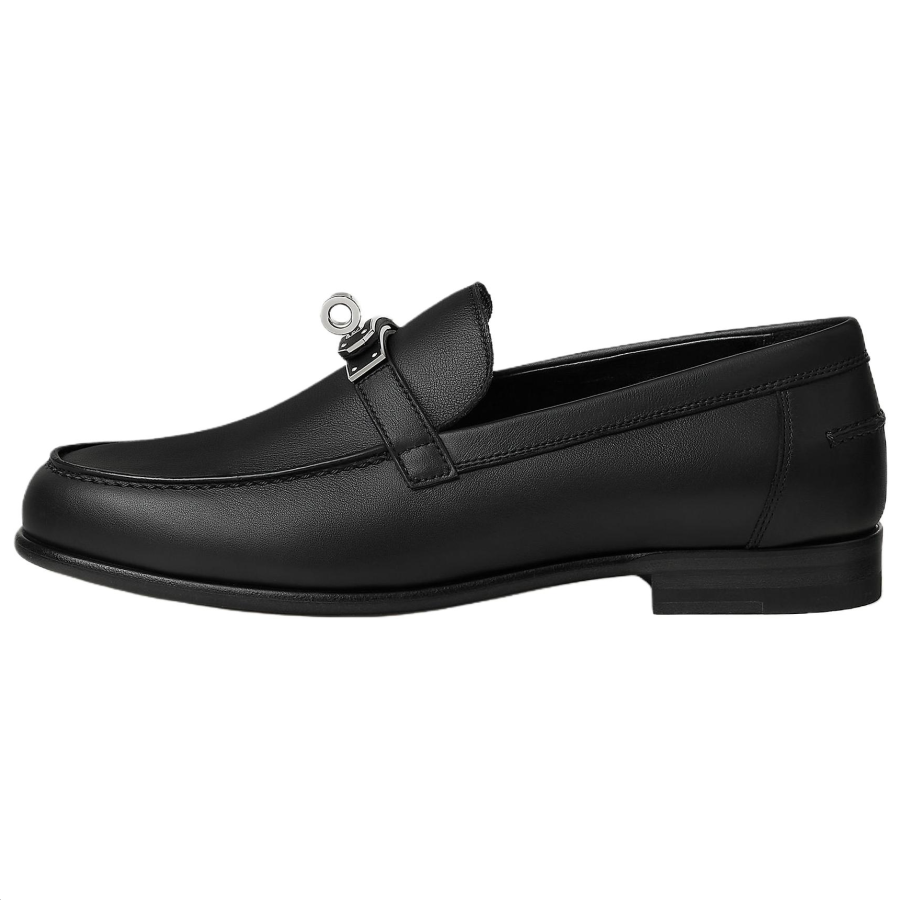 HERMES Kelly Women's Casual Shoes Women's Black
