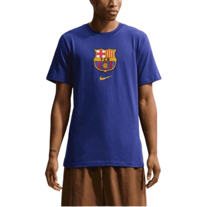 Nike Nike Barcelona Soccer Jerseys Men's Blue