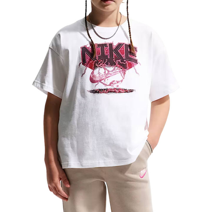 Nike Nike Kids T Shirts Crew Neck Moderate Stretch