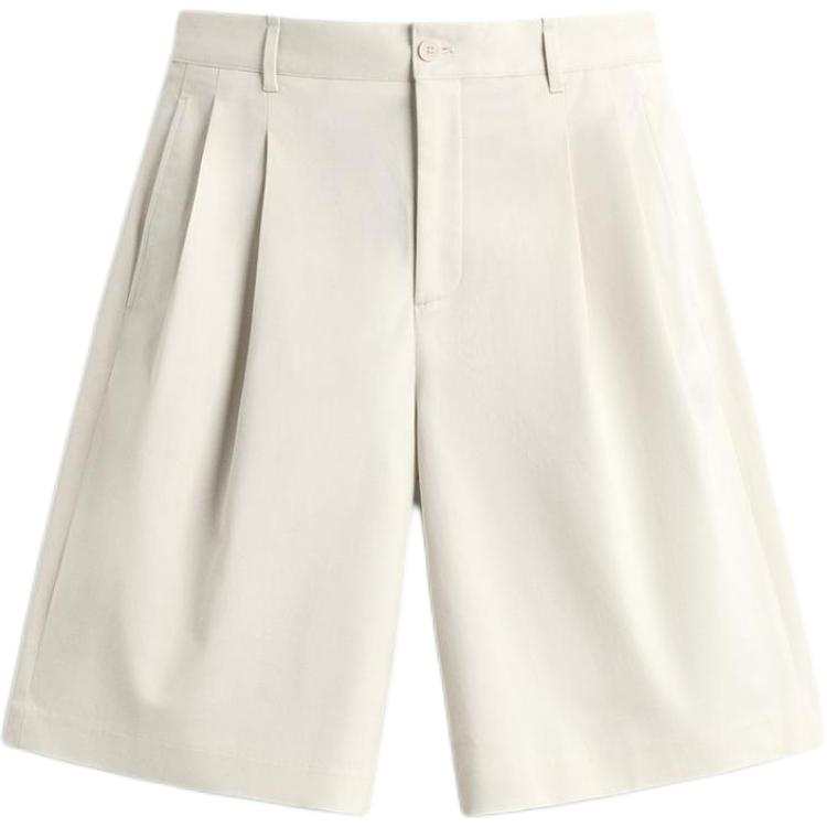 ZARA Casual Shorts Men's Frosted White