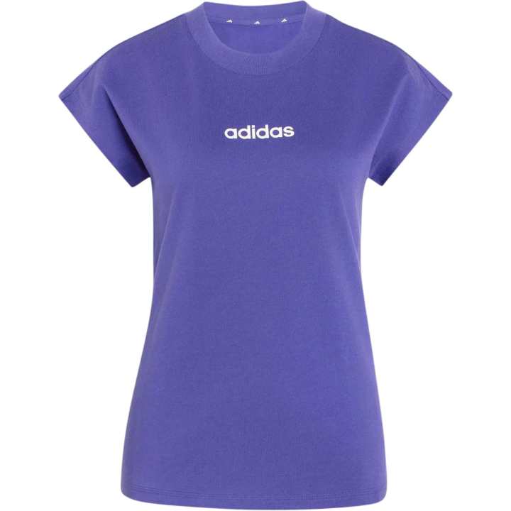 Adidas Adidas ESSENTIALS T Shirts Women's Purple Crew Neck