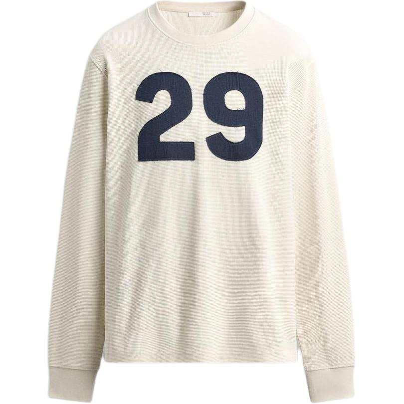 ZARA T Shirts Men's White Crew Neck