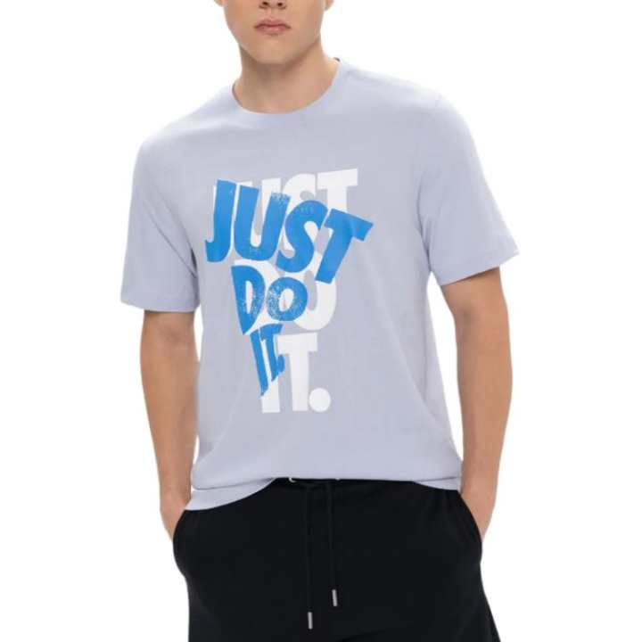 Nike Nike T Shirts Men's Gray Crew Neck