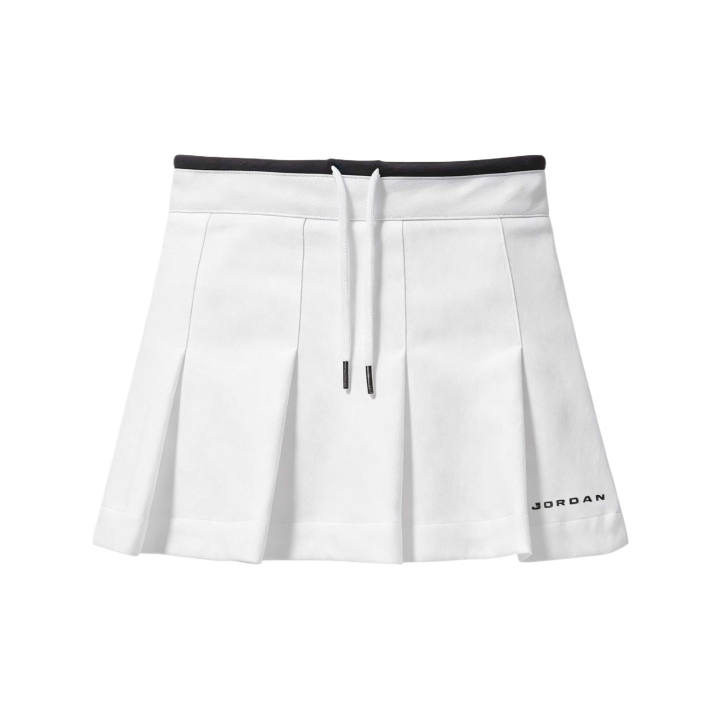 Jordan Jordan Flight Casual Short Skirts Women's White/Black Moderate Short Skirt