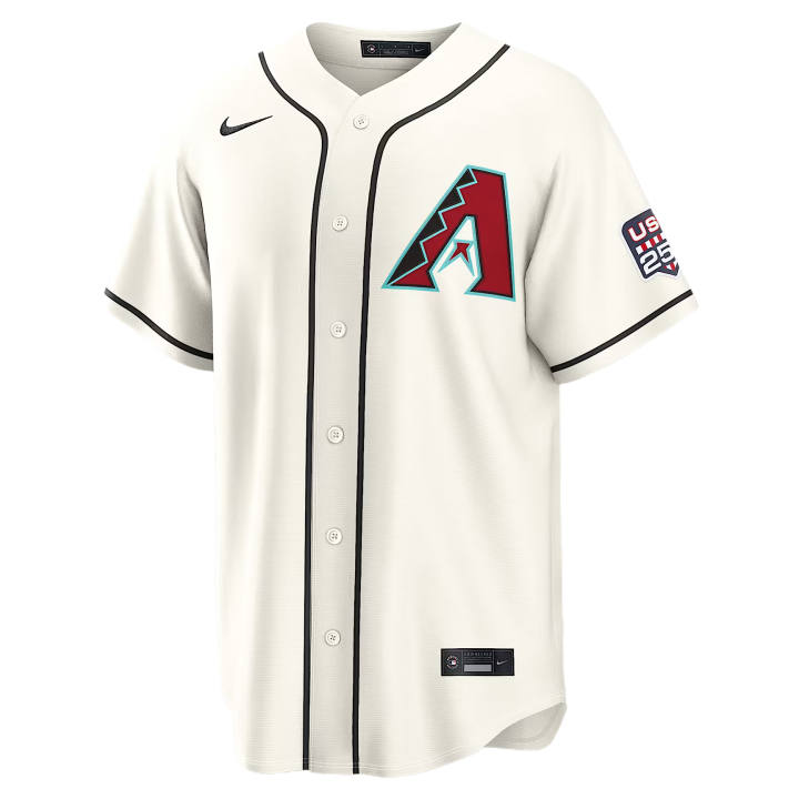 Nike Nike X MLB Baseball Jerseys Men's Butter Moderate