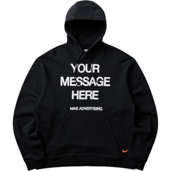 Nike Nike Sweatshirts Men's Black Hooded Non Detachable Moderate