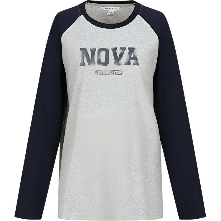 URBAN REVIVO T Shirts Women's Crew Neck Thin Straight Fit