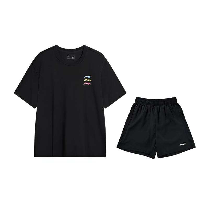 Li-Ning Li Ning Casual Sportswear Men's Crew Neck Moderate