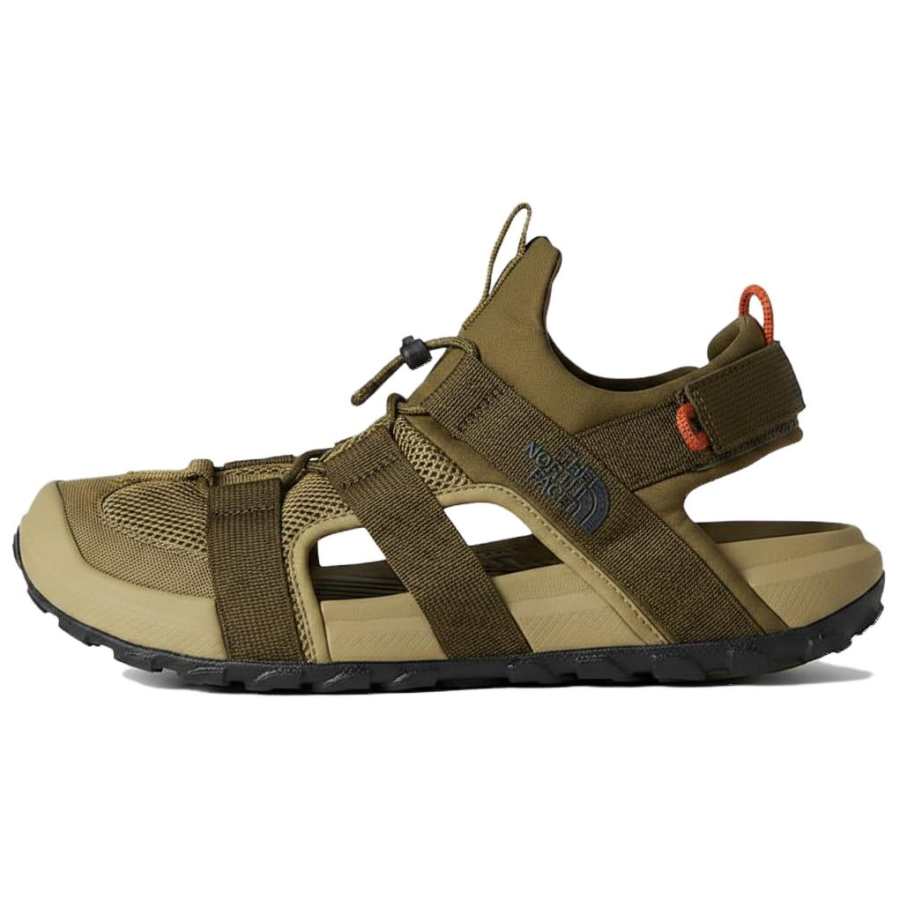 THE NORTH FACE EXPLORE CAMP River Trekking Shoes Men's Brown/Olive Green