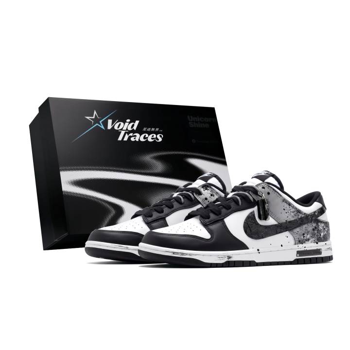 Nike Nike Dunk Skateboard Shoes Men's Low Top Black White