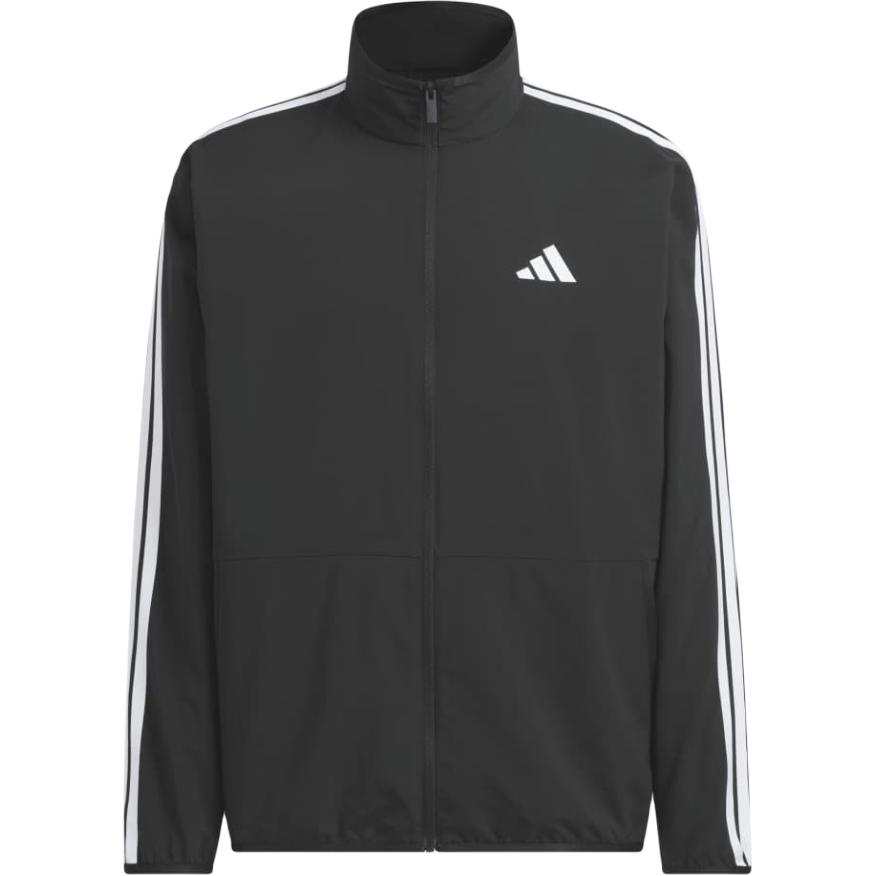 Adidas Adidas 3 Stripes Jackets Men's Black Stand Collar Moderate Other