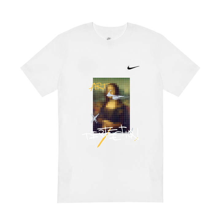 Nike Nike T Shirts Unisex White Crew Neck Moderate