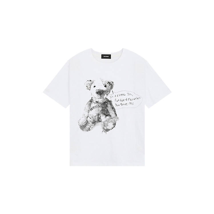 WE11DONE WE11DONE T Shirts Unisex White Crew Neck Other