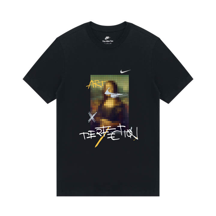 Nike Nike T Shirts Unisex Black Crew Neck Moderate