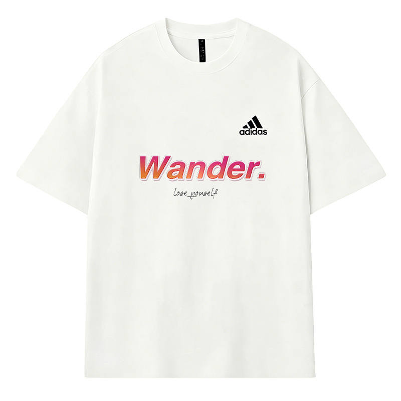Adidas Adidas MUST HAVES T Shirts Unisex Ecru Crew Neck