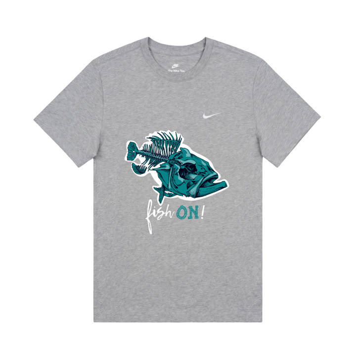 Nike Nike T Shirts Unisex Gray Crew Neck Moderate