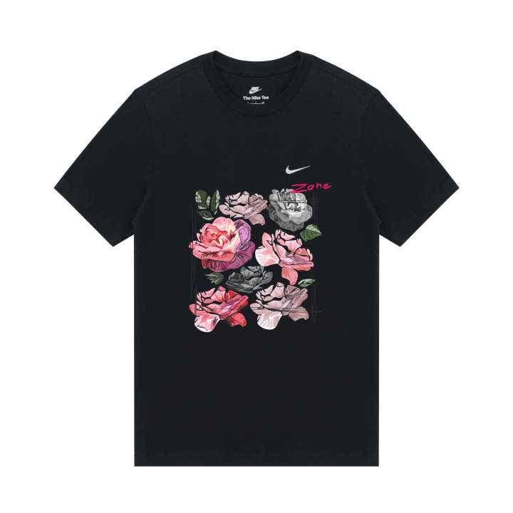 Nike Nike T Shirts Unisex Black Crew Neck Moderate