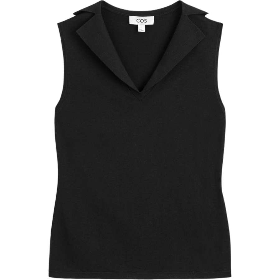 COS Tank Tops Women's Black Other