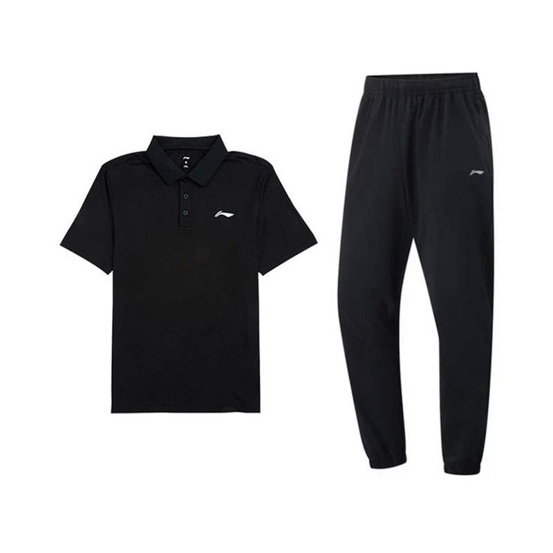 Li-Ning Li Ning Casual Sportswear Men's Polo Collar Thin