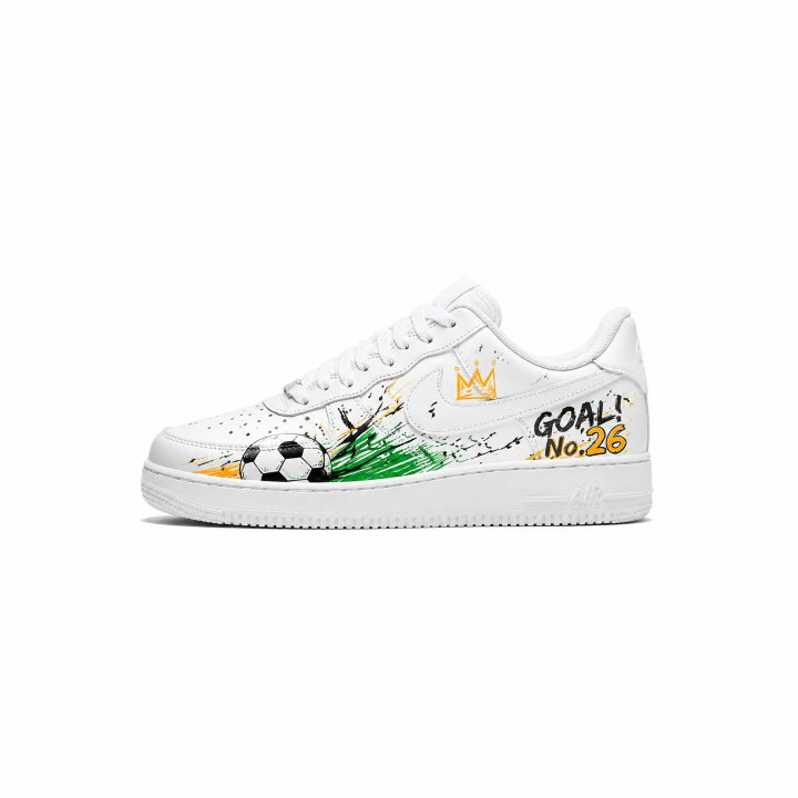 Nike Nike Air Force 1 Skateboard Shoes Unisex Low Top Yellow