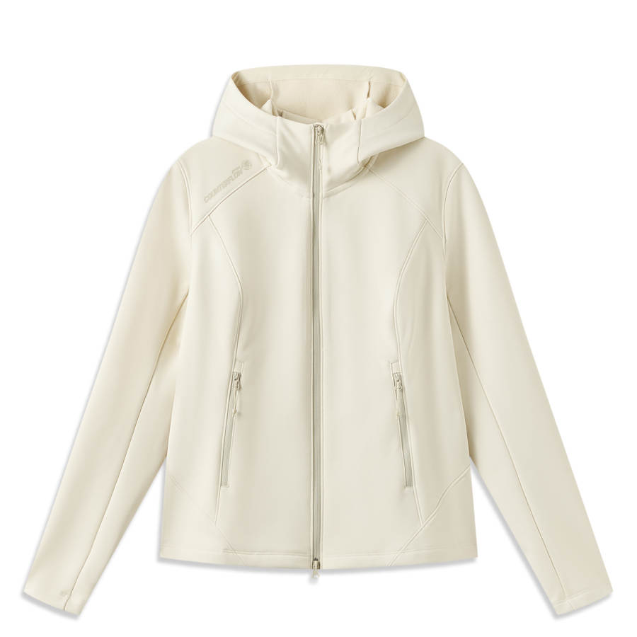 Li-Ning Li Ning Outdoor CF Tracing Softshell Jackets Women's Xuan Paper White Moderate