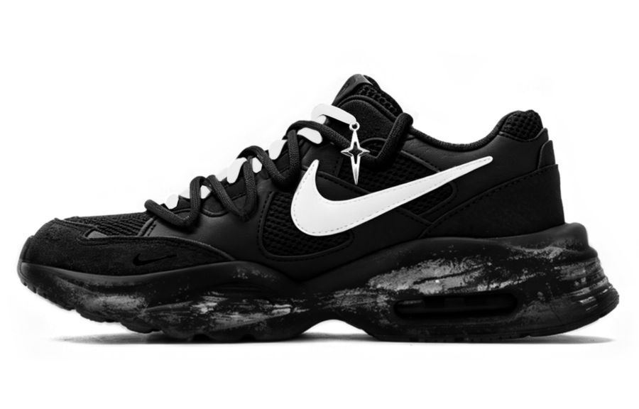 Nike Nike Air Max Fusion Running Shoes Men's Low Top Black/White