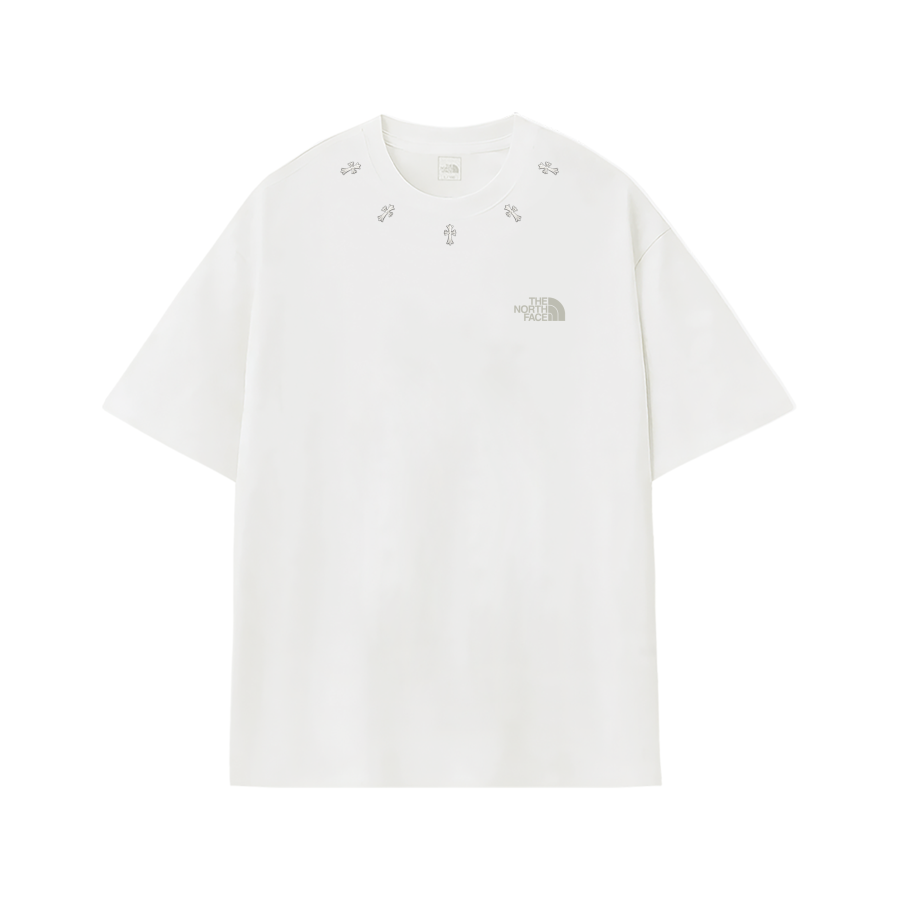 THE NORTH FACE T Shirts Unisex White Crew Neck Moderate
