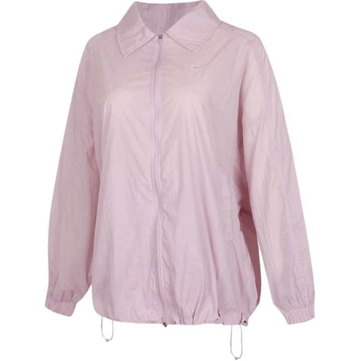 Nike Nike Jackets Women's Light Pink Lapel Moderate Straight Fit