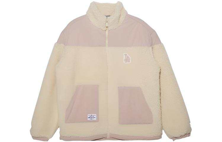 New Era Velvet feel Coat Unisex Pink